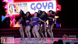 Karel Flores Ladies Pro Team, NY  - Show | New York International Salsa Congress 2018