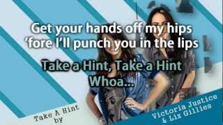 Victoria Justice & Elizabeth Gillies - Take A Hint [Karaoke/ Instrumental]