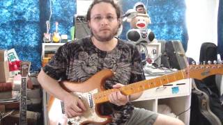 Rick Harris' Custom Modded Stagg Strat copy w/Trisonics