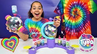 TYBO Design Studio! DIY TIE DYE SHIRTS | Toys AndMe