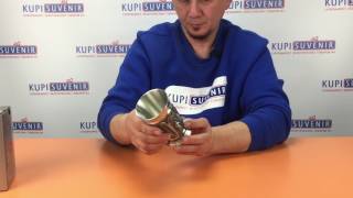 Видеообзор бокала из олова «Разговор трех фермеров» (60101 Artina SKS)