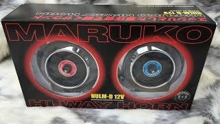 Maruko Hi-way horn электрический звуковой сигнал (клаксон)