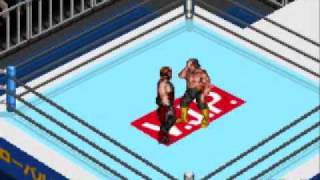 Fire Pro Wrestling GBA. Toshiaki Kawada vs Vader