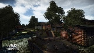 ЗБТ - Танки War Thunder (16) - командная игра, геймплей наземки збт-Tanks gameplay War Thunder