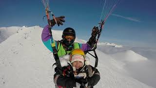 Beautiful flight in Gudauri!