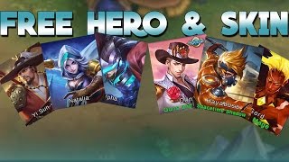 Mobile Legends FREE HERO & FREE SKIN!