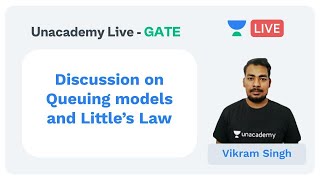Discussion on Queuing models and Little’s Law | Unacademy Live - GATE | ME | Vikram Singh