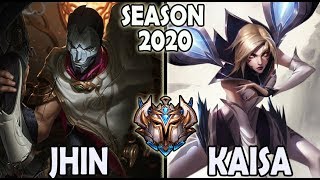Jhin vs Kaisa ADC [ Arrow ] Lol Challenger Korea