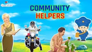 Community Helpers for Kids in English | Learn Occupations for Children |Professions Names & Pictures