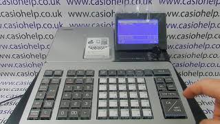 E001 Wrong Mode Error Message Casio SR-S4000 / PCR-T2500 / PCR-T2500L / PCRT2600L / SR-S920