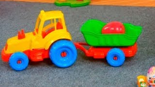 Дни недели и шоколадные яйца Киндер Сюрприз. ВТОРНИК