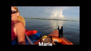 Kayaking at pine island watching sunset...The G Team paranormal family