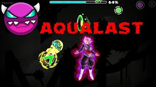 Geometry Dash 2.11 intentando pasarme el Demon AQUALAST
