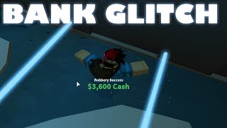 ROBLOX JAILBREAK BANK GLITCH! [NEW]