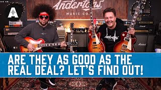 Epiphone Inspired By Gibson BLINDFOLD Challenge! - Are They As Good As The Real Deal?