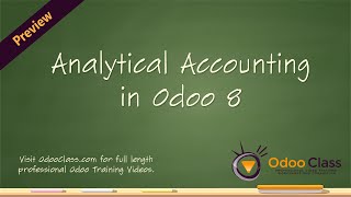 Analytical Accounting in Odoo - How to setup analytic accounting