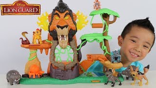 Disney The Lion Guard Toys Rise Of Scar Playset Unboxing Fun With Ckn Toys