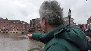 York has been hit with severe flooding