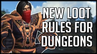NEW LEGACY LOOT RULES FOR DUNGEONS | WoW Battle for Azeroth