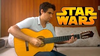 May The Force Be With You (The Force Theme - Star Wars) - Fingerstyle Guitar (Marcos Kaiser) #36