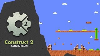สอน Construct 2 Adventure Game #8 ติด -  Bug Sine Behaviror