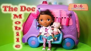 Unboxing the Doc Mc Stuffins  Mobile Check Up Station Toy