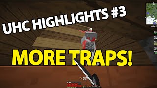 "MORE Traps" Hypixel UHC Highlights #3 - Minecraft // defib