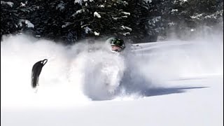 Deep Powder Day in the Snowy Range Mountians