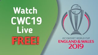 How to Watch Cricket World Cup(#CWC19) Live for Free?