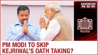 PM Modi unlikely to attend Arvind Kejriwal's oath taking ceremony as Delhi Chief Minister