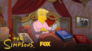Donald Trump's First 100 Days In Office | Season 28 | THE SIMPSONS