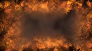 Fire Background Video - Fire Inferno With Smoke Effect