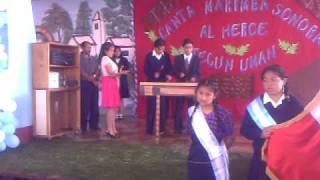 Acto Cívico Día de la Marimba, Centro Escolar "San Vicente de Paúl"