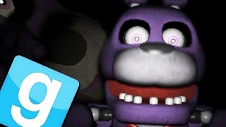 Five Nights At Freddy's Gmod - THE ANIMATRONICS ARE MOVING!