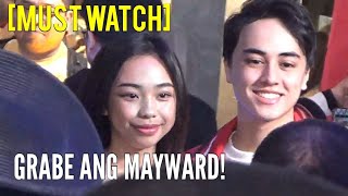MAYWARD, SABAY NA DUMATING SA PREMIERE NIGHT NG JAMES, PAT & DAVE!
