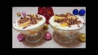 Вкуснейший Новогодний десерт из мандаринов Без выпечки за 15 минут