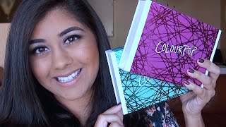 NEW ColourPop Holiday 2014 Gift Sets: Review & Swatches!
