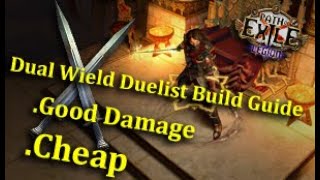 Path of Exile 500000 DPS Dual Wield Duelist Build Guide (Legion Update)