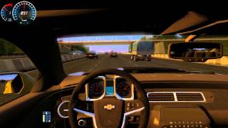 City Car Driving - Chevrolet Camaro ZL1 | Rush Hour + (Download Link!)
