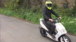 Yamaha Jog RR Streetrace 70 yasuni c16 vs gianelli go