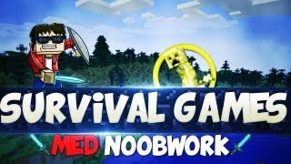 Norsk Minecraft - Survival games med Noobwork | Spørsmål til QnA video!