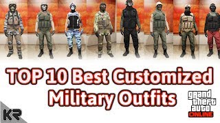 Gta Online | New Top 10 Customized Military Smuggler's Run Outfits