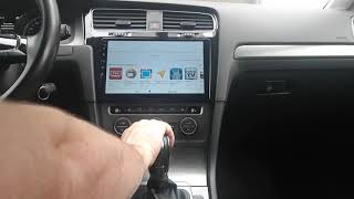 VW Golf mk7 + штатная магнитола на Android 8.0