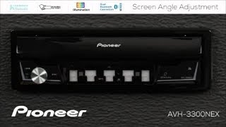 How To - AVH-3300NEX - Screen Angle Adjustment and Detachable Face