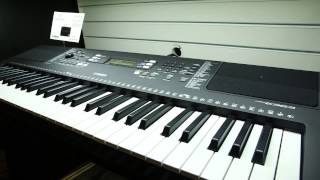 Yamaha Portable Keyboards - PSRE263, PSR-363 & PSR-EW400