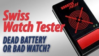 Horotec Watch Pulse Tester for Circuits and Coils