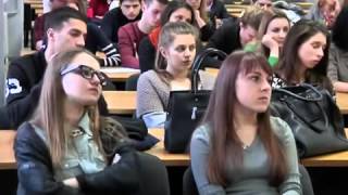 Наум Кац встречается со студентами - 2014 год