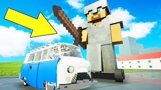 ЛЕГО СТИВ ПРОТИВ БУХАНКИ ИЗ PUBG! ЛЕГО ПОГОНИ СТИВА ЗА БУХАНКОЙ ИЗ ПАБГА В БРИК РИГС! (Brick Rigs)