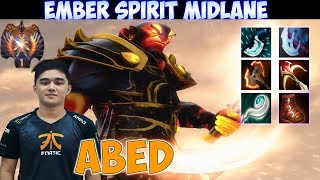 Abed - Ember Spirit Midlane  | Top Rank Pro Gameplay - Dota 2