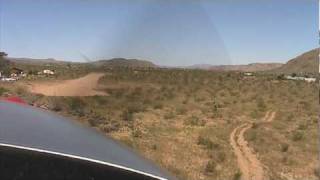 Kitfox S-5 Landing Desert Strip Liberty Field